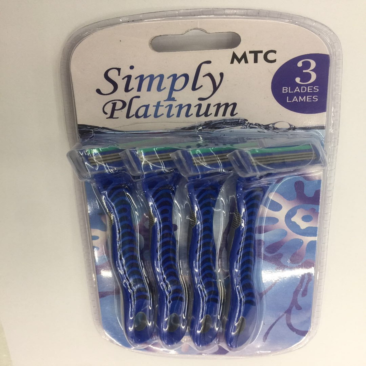 M9039一次性4PCS双泡壳剃须刀详情图1