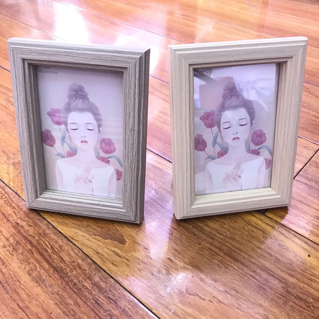 欧式挂墙相框摆台6寸创意画框外框架摆件定制加洗照片