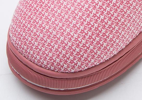 New Home Suede Cartoon Bread Cotton Drag Female Indoor Warm Couple Corduroy Cotton Slippers details Picture