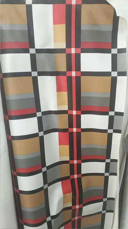 Factory direct sales with large checkered woolen base leather in stock Specification image