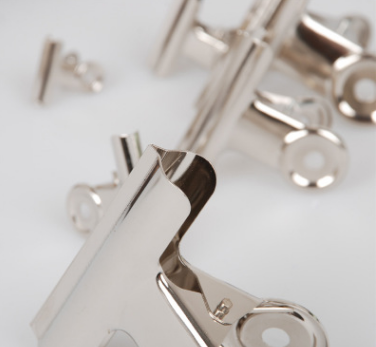 白钢夹装订票据75mm不锈钢铁夹票夹金属夹收纳夹详情2