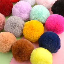 厂家直销彩色毛球绒球diy毛球球金葱球幼儿园儿童手工制作材料