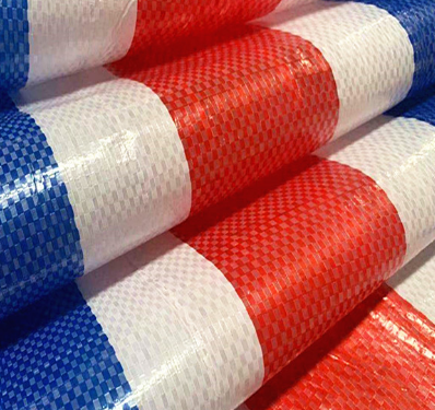 加厚160三色彩条布防水防风包装户外盖货遮雨塑料篷布