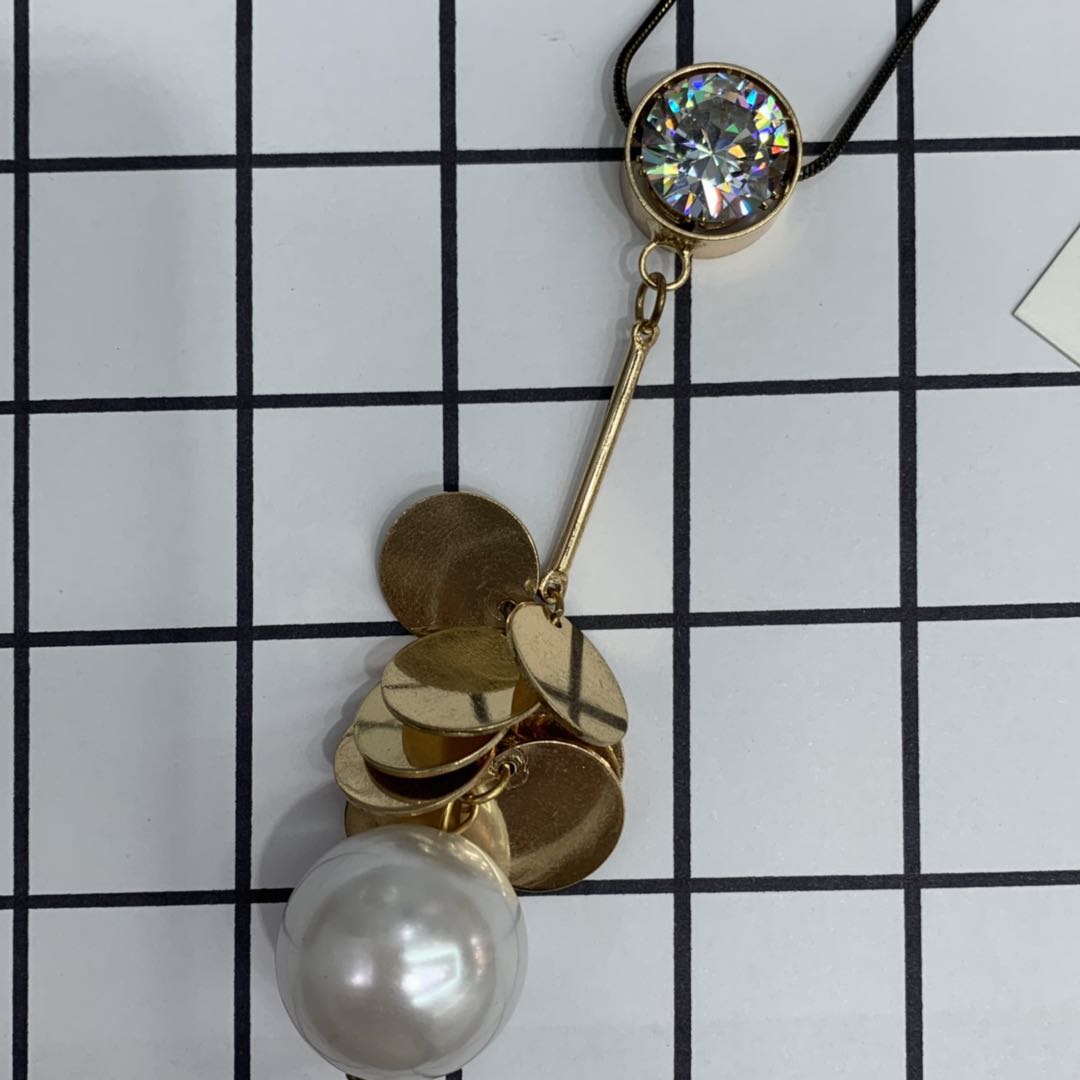 项链/饰品/金色细节图