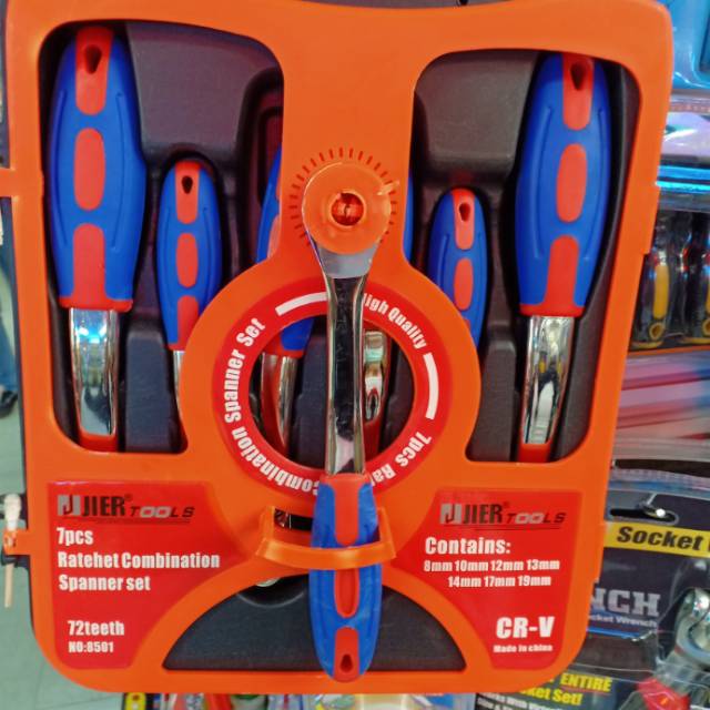 组合装 扳手 各种型号细节图