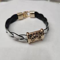 New PU Braid alloy bangle adjustable hand accessories