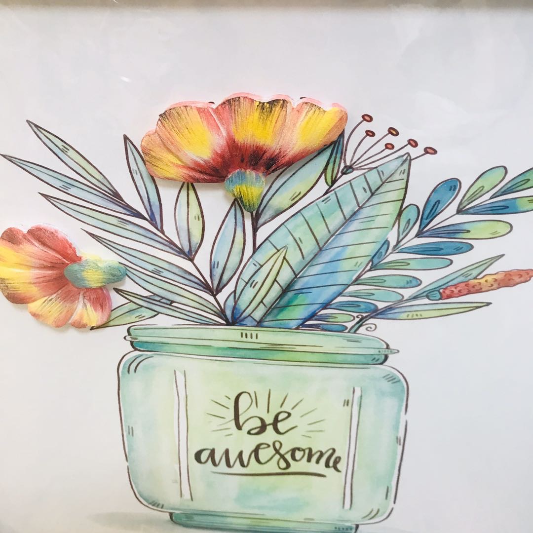 装饰画/阿拉伯/沙发背景画/欧美抽象画/挂在墙上的阿拉伯语产品图