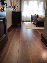 木精灵北美黑胡桃的多层地热锁扣北欧美式风格大自然原木色客厅卧室家用原木实木地板强化复合木地板