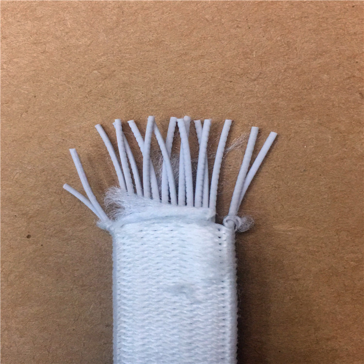 批发双筋特厚0.8公分特厚乳胶松紧带