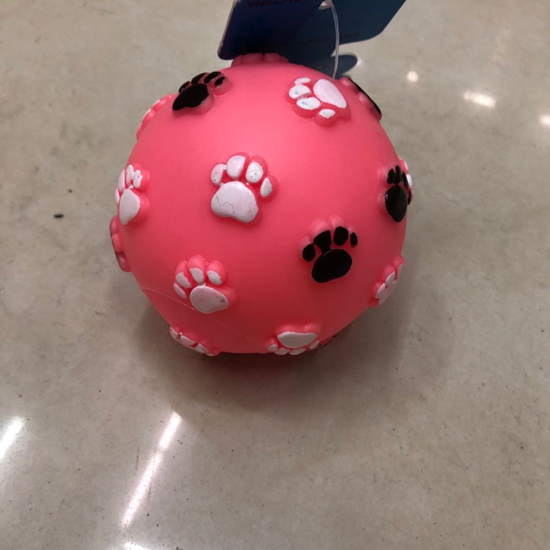 宠物玩具狗狗训练球印花球小猫玩具安抚玩具
