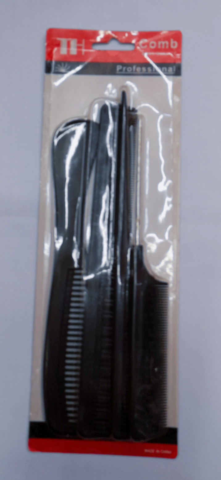 Xk411 Comb Set Hair Salon Professional Highlights Comb Double Sided Quick Partition Highlights For Barbershop Hair Pieces