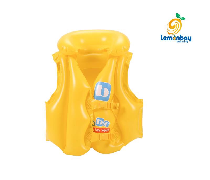 儿童救生衣专业大浮力背心小孩马甲便携充气学游泳圈女童游泳装备