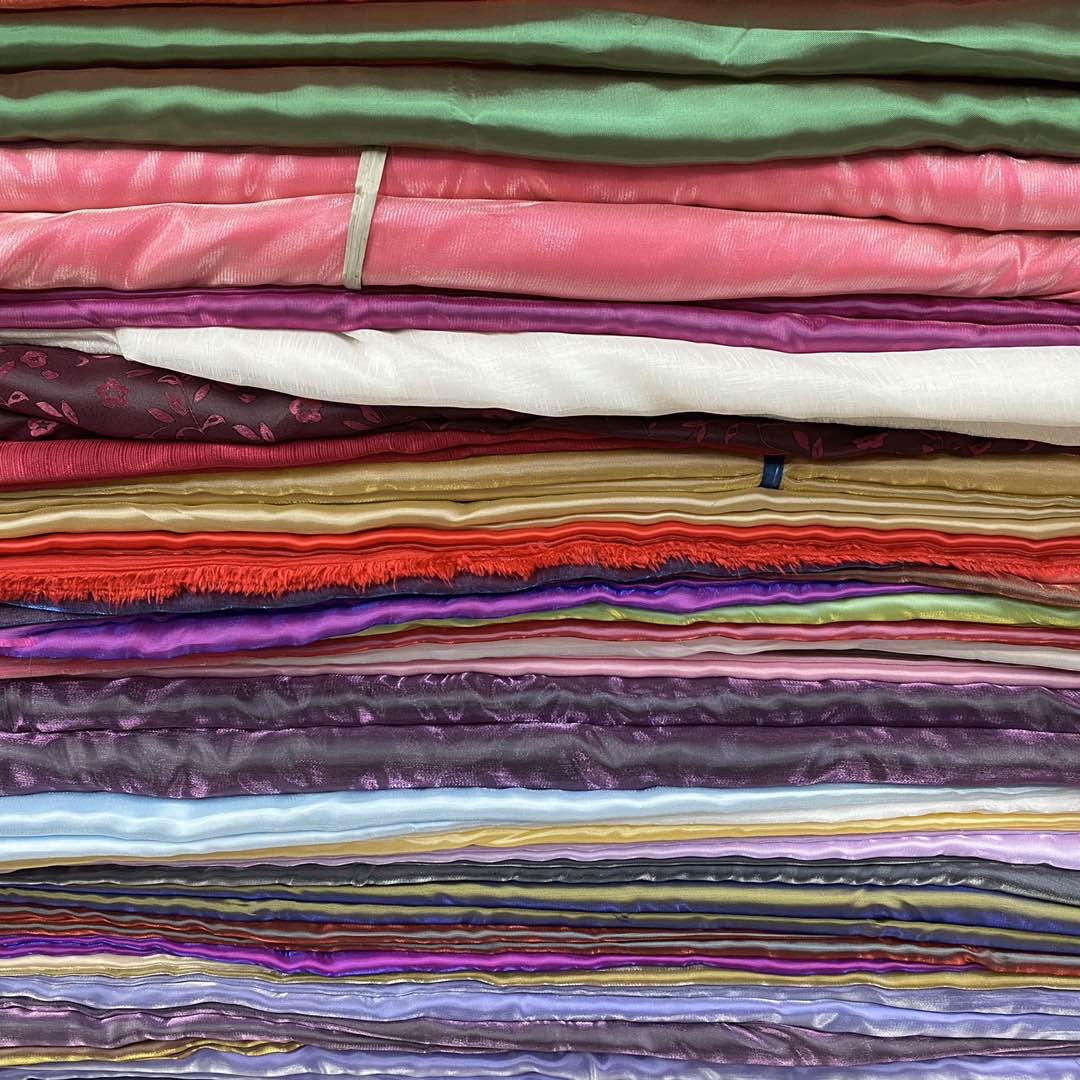 变色布新品锦纶材质彩色渐变色瑜伽吊床布材料绚丽色彩
