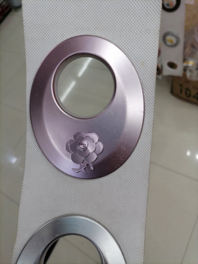 Curtain perforated ring, Roman ring, ring buckle, sound-absorbing Roman rod accessories and auxiliary materials Specification image