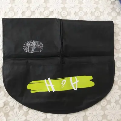 Net Red Burst Non-Woven Translucent Suit Dust Bag Coat Dust Bag Clothing Bag Factory Direct Sales