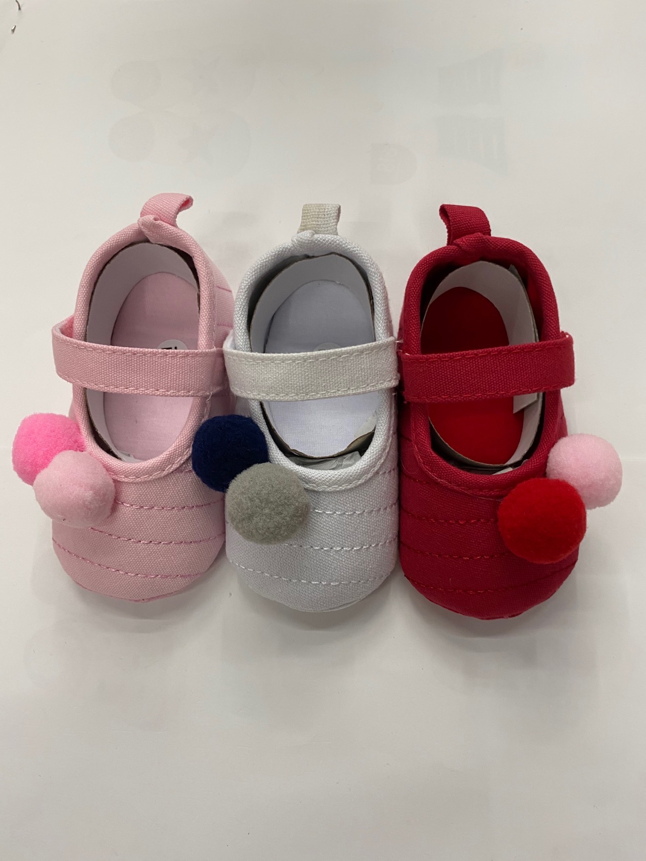 Soft-soled single shoes for baby girls