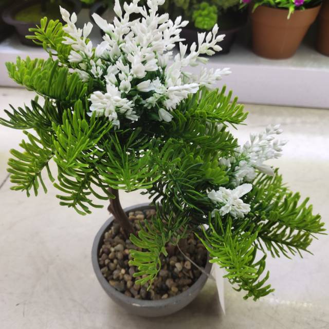 Artificial bonsai, artificial plants, indoor living room ornaments, office desk ornaments