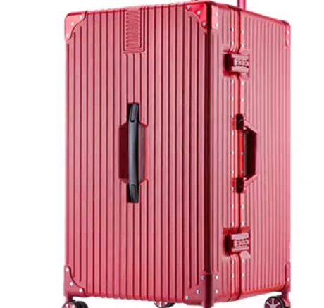 Red Tote Handbag Expansion Combination Case Specification drawing