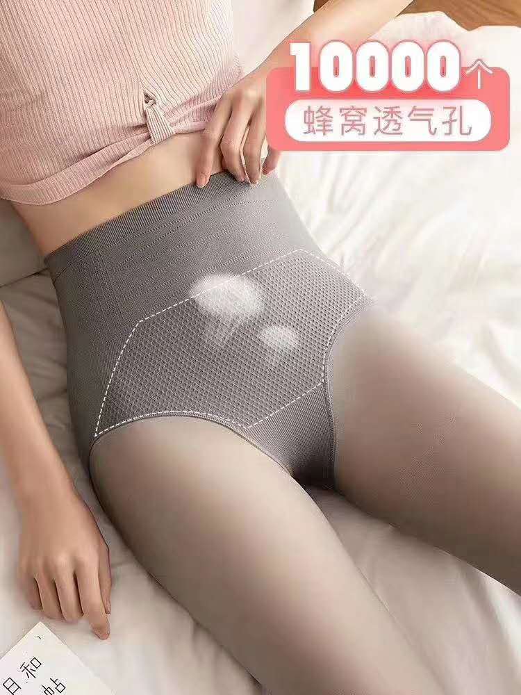 一件代发春秋薄款连裤袜高腰收腹丝袜女加大码袜细节图
