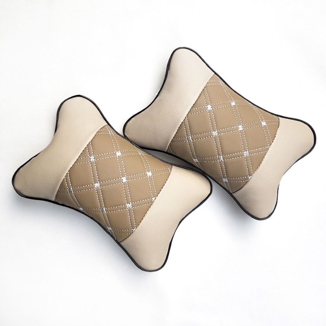 Red wine headrest, car neck pillow, car headrest bone, car supplies neck guard, large-sized matching Specification image