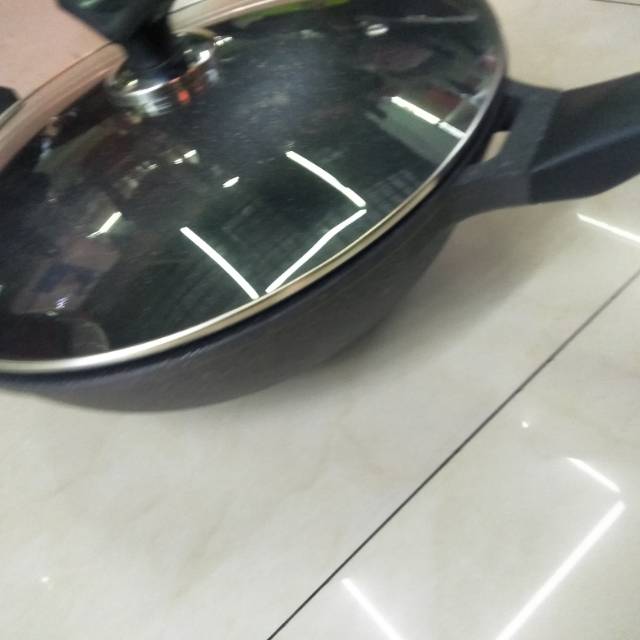 Tourmaline non-stick wok, iron wok, multi-functional cooking wok, induction cooker, flat pan, household gas stove, suitable pot Specification image