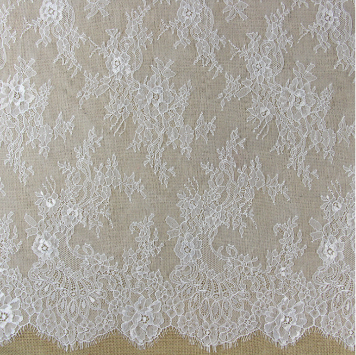 150cm wide eyelash lace in stock from the manufacturer Specification image