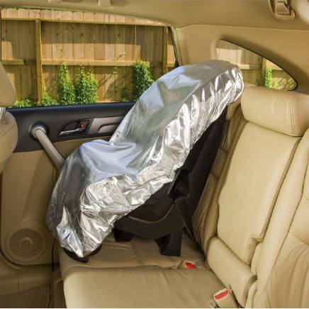 儿童汽车安全座椅防晒遮阳罩防尘套阻挡紫外线隔热罩详情图2