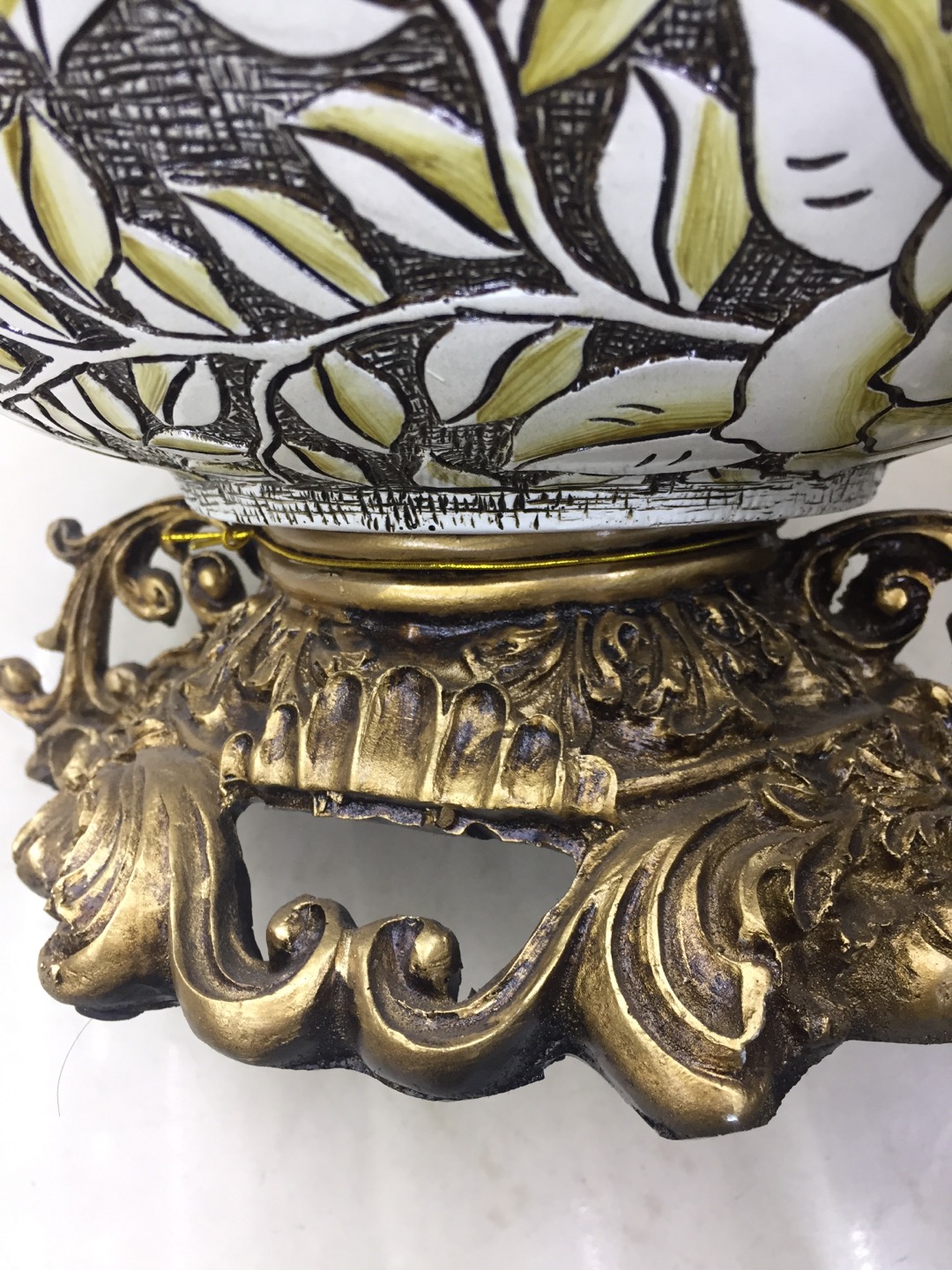 European-style resin fruit plate handicrafts and ornaments factory direct sales, custom orders based on samples Specification image