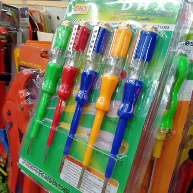 试电电笔 带灯电笔 铜电笔