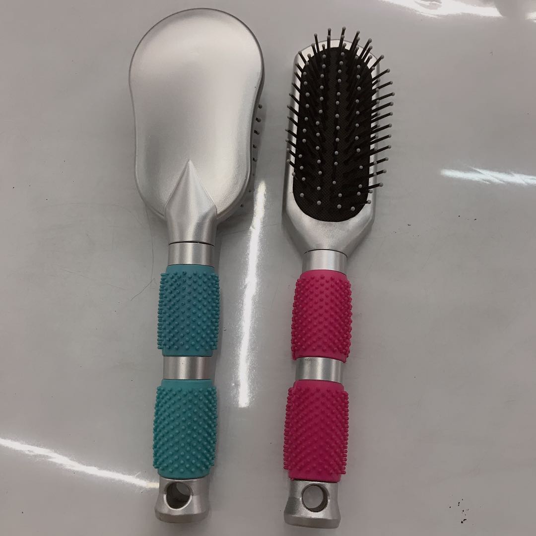Air bag comb C-B plastic massage anti-static comb plastic printing lovely air bag comb