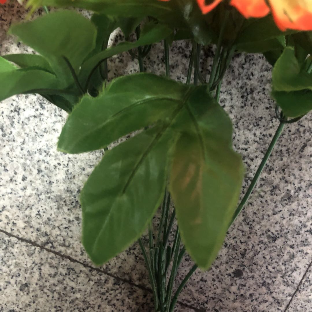 仿真花/摆件/小藤球/小摆件/向日葵仿真花细节图