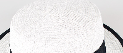 Straw hats, outdoor summer sun protection and shade beach hats, sun hats, sweat-absorbing and breathable men's straw hats Specification image