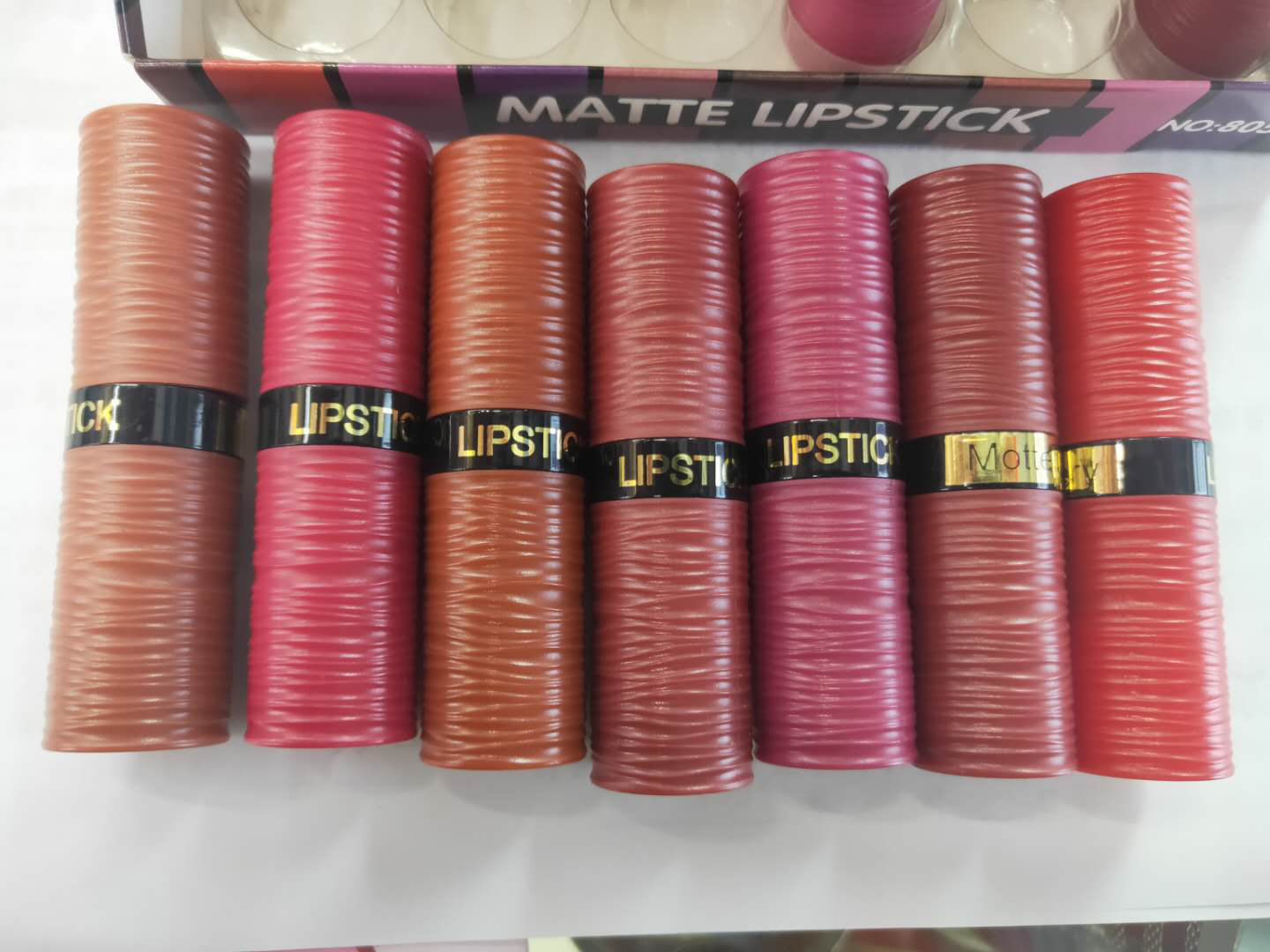 唇部产品Mottery LIPSTICK混色哑光口红细节图