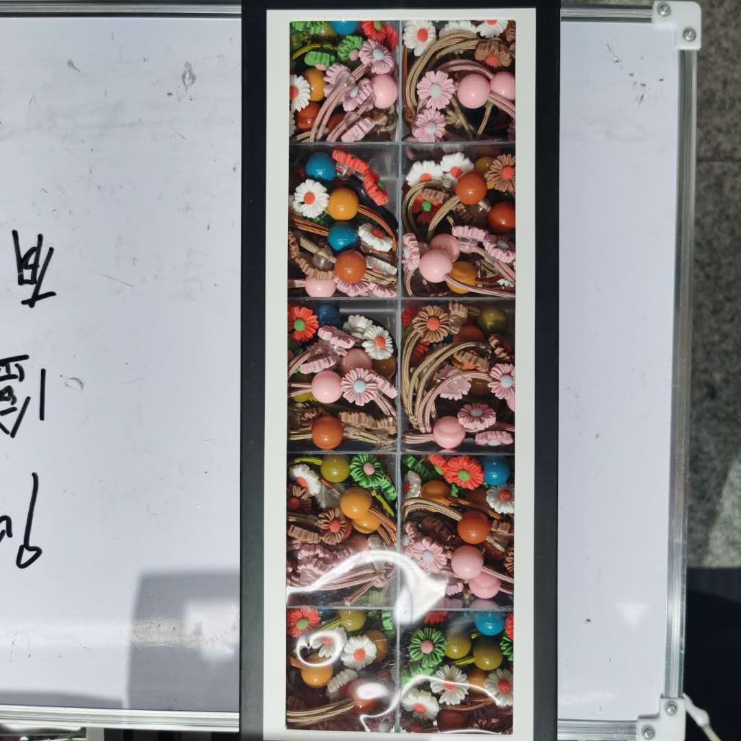 Korean style fashionable ladies' stylish headwear sunflower versatile high-elasticity rubber band details Picture