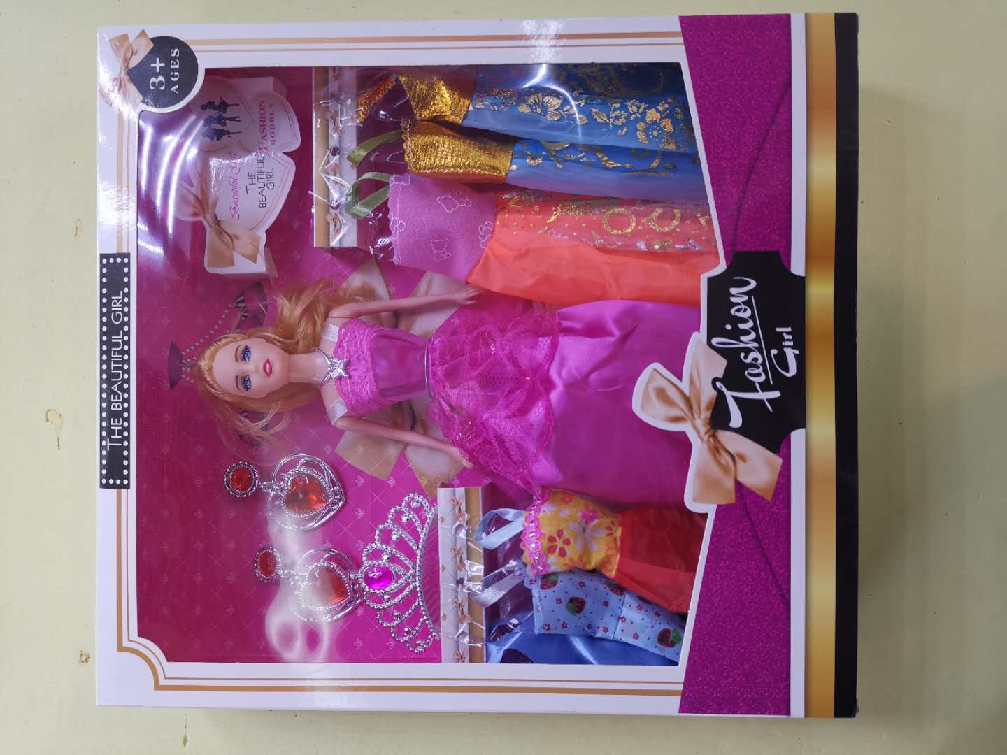 Barbie Princess girl doll toy gift box Barbie set