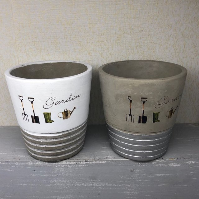 水泥花盆 尺寸14x14 水泥花盆14x14 水泥花盆 尺寸14x14 水泥花盆14x14工艺品，图