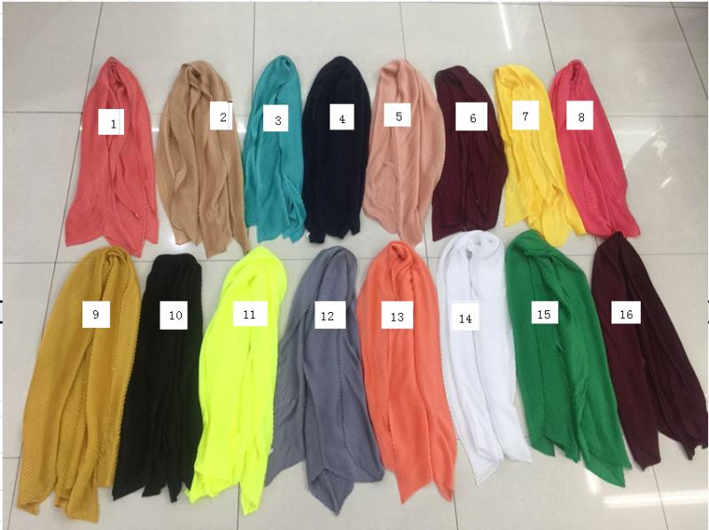 Ladies' new fashion chiffon satin finishing scarf