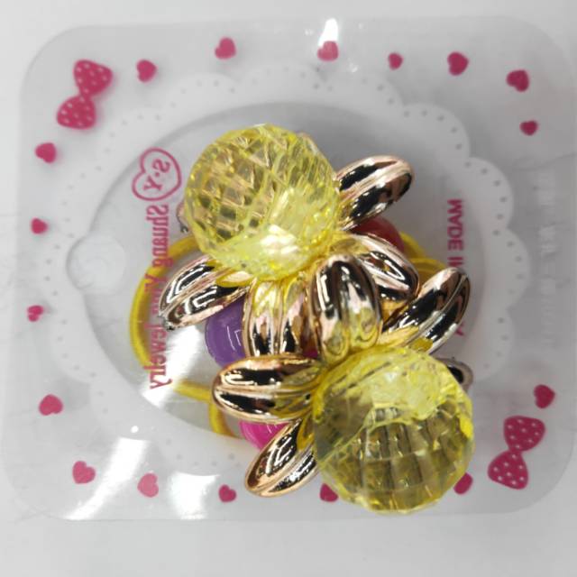 Girls' hair accessories, fresh and colorful flower hair bands, candy-colored sweet baby headbands