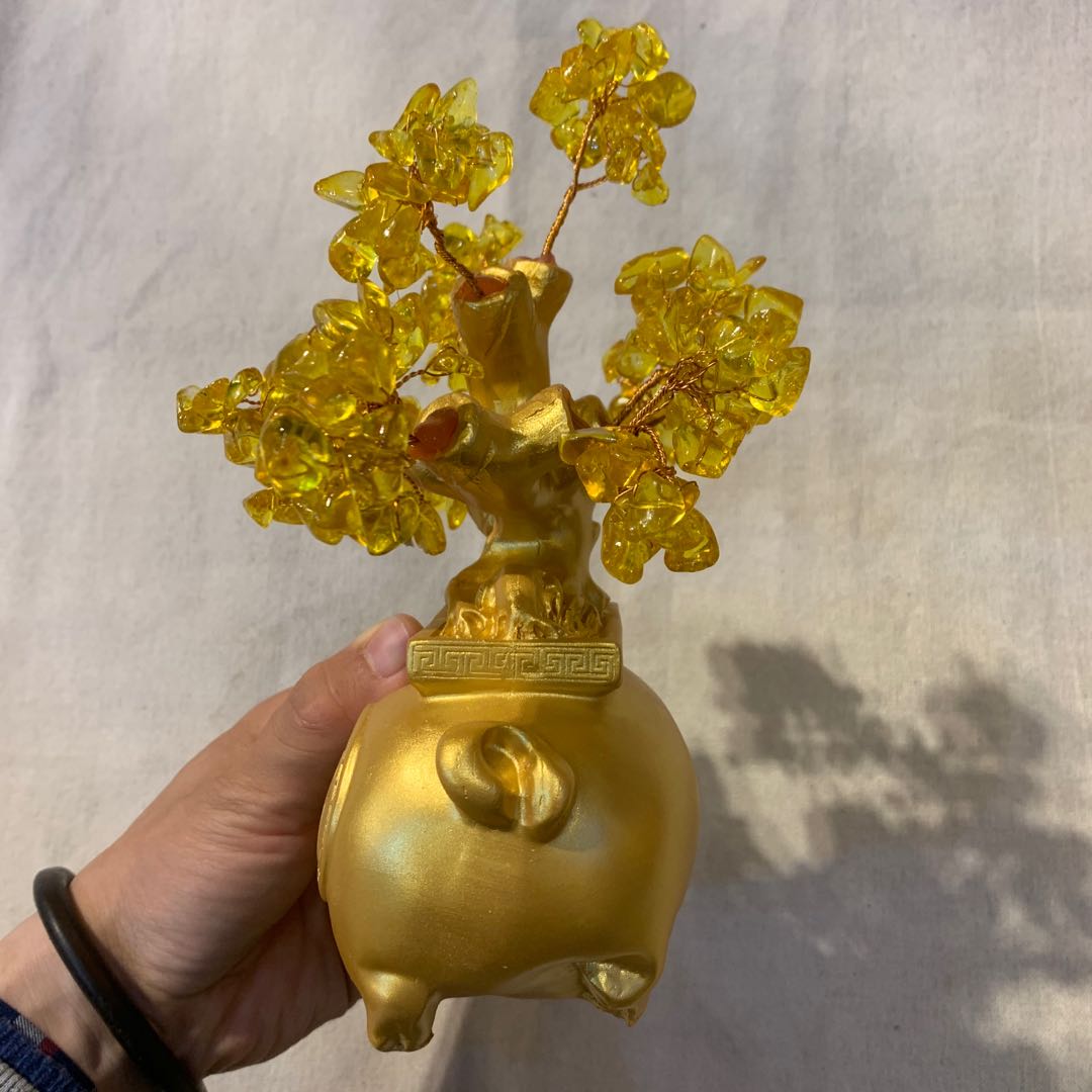 Rich Pig Fortune Tree details Picture