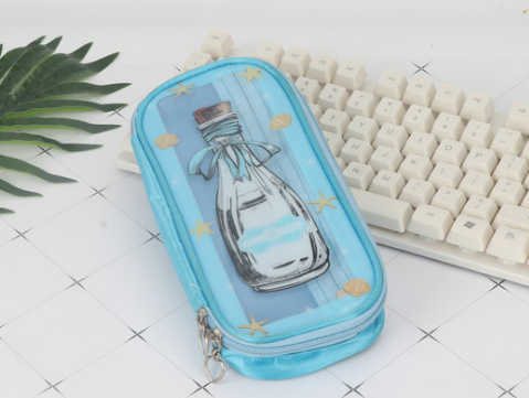 Primary school stationery boxes, kindergarten pencil cases, large-capacity 3d pencil cases, multi-functional children's Internet celebrities are selling well Specification image