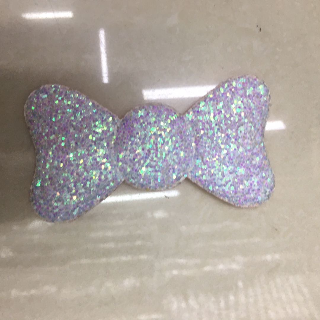 Cute flash powder bow hair paste post artifact headdress head paste bangs paste magic paste magic paste thumbnail