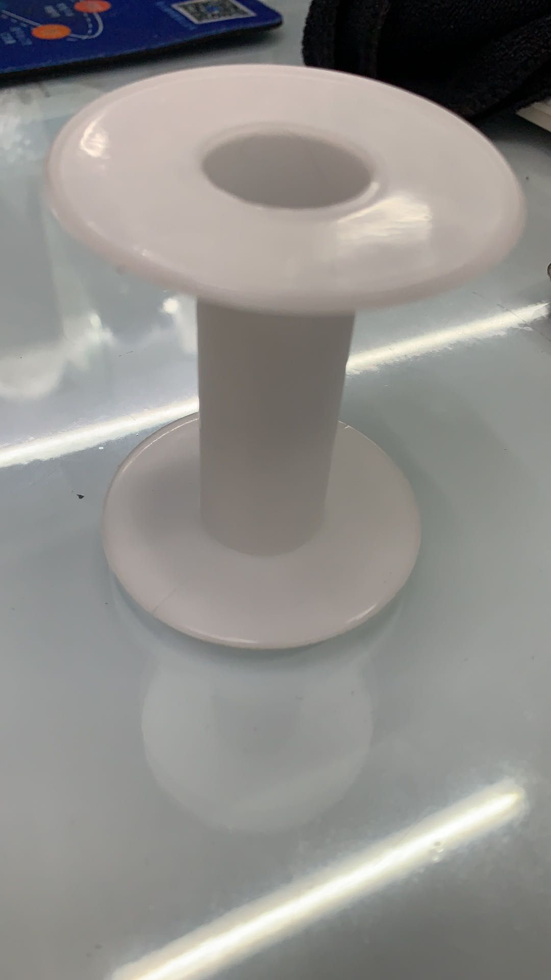 White One-Piece Bobbin Plastic Bobbin Blank Bobbin Winder
