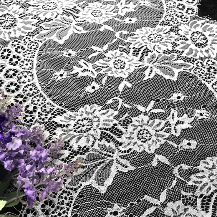 High-quality new 43cm eyelash lace dress, lace lace lace Specification image