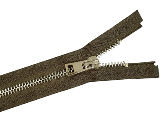 Stock # 5 Resin Zipper Specification drawing