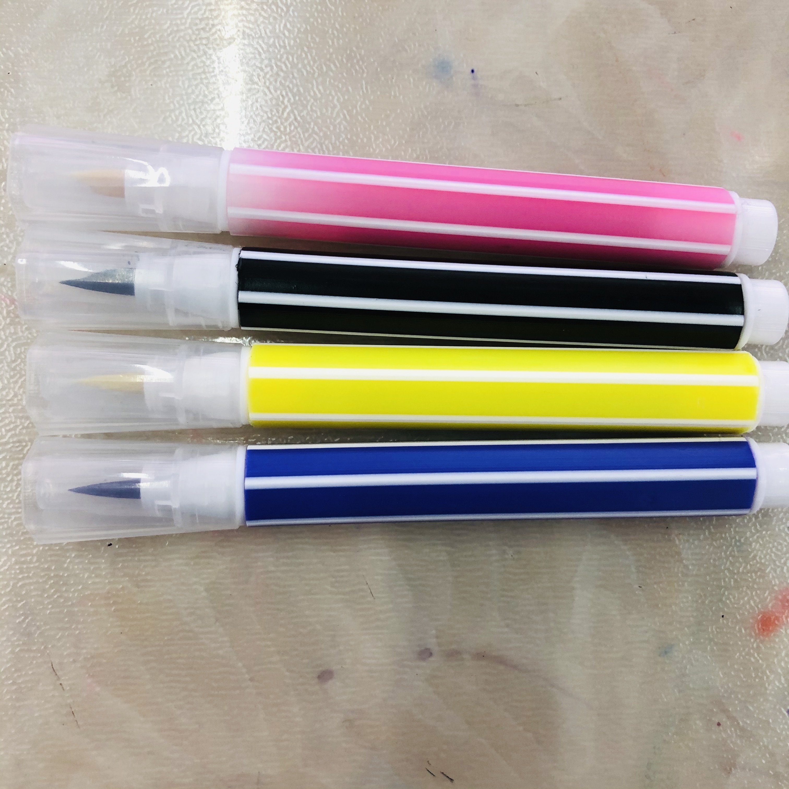 可水洗彩色软头尖头笔diy儿童手工绘画