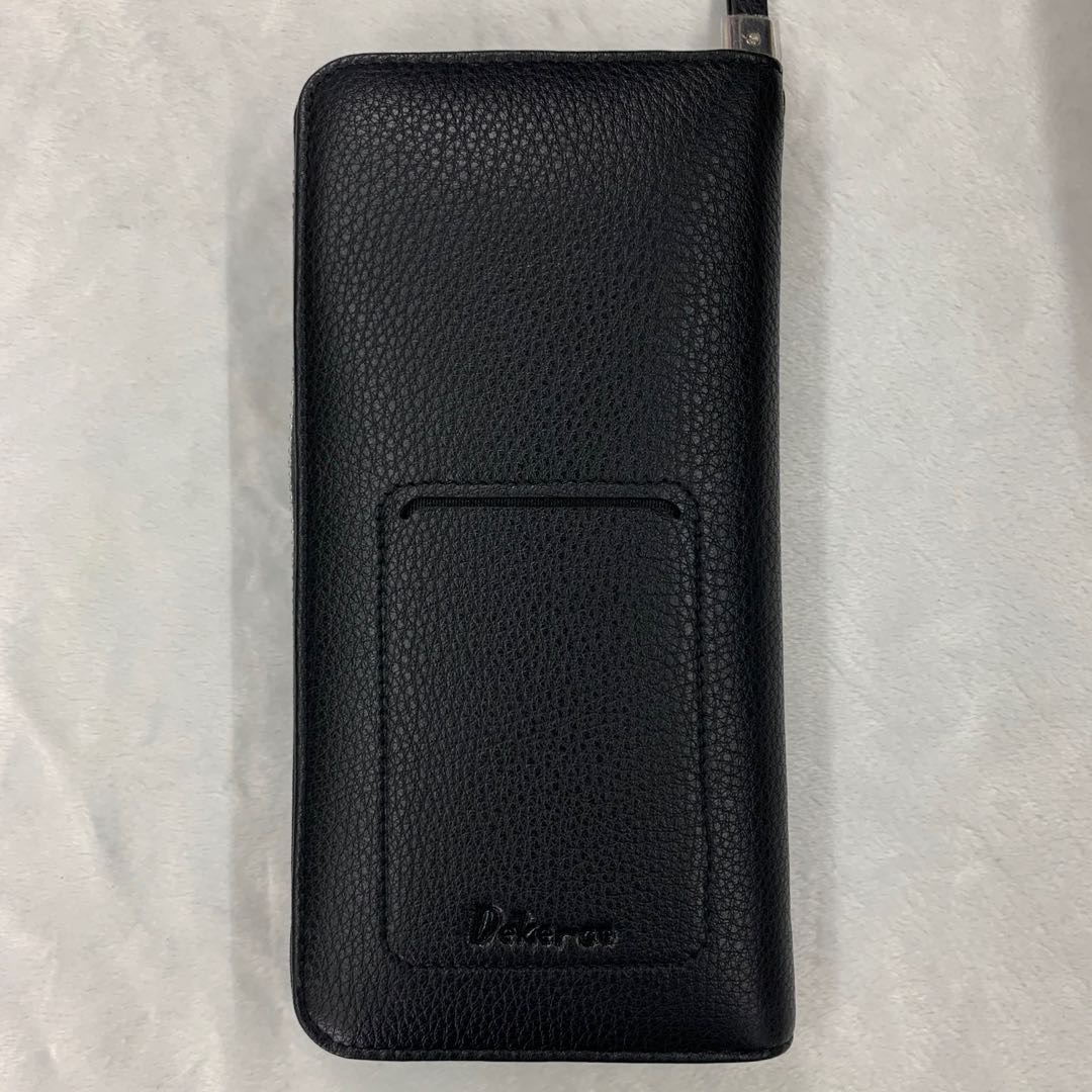 男士牛皮包真皮包经典款式简单大方百搭手包细节图