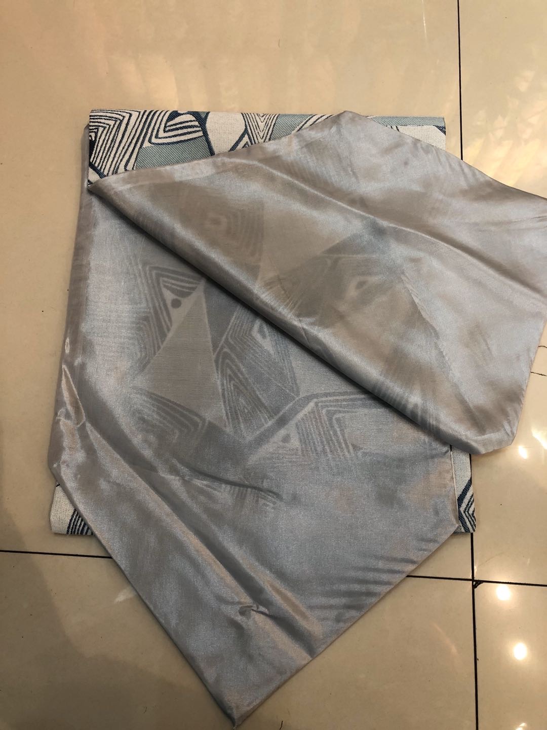 Elegant table flag, high-end jacquard tablecloth pad, round table pad, retro tassel home Specification image