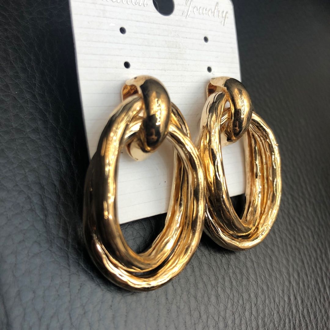 铁质耳环耳坠欧美风格厂家直销耳钉产品图