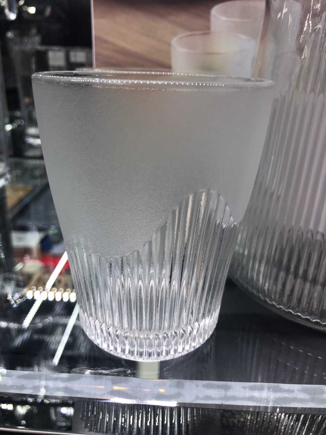 Nordic Style Transparent Glass Water Set With Five Pieces Specification drawing