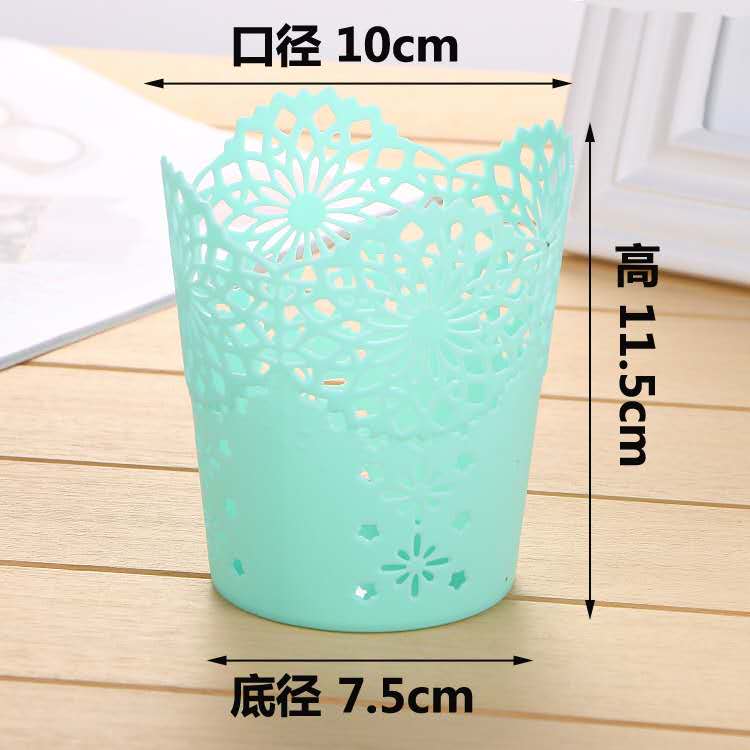 文具收纳可爱笔篓桌面小垃圾桶收纳篮